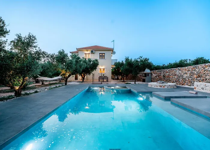 Di Leon - Uniquely Designed With Pool In A Picturesque Village Near Famous Porto Limnionas, Offering Exceptional Hospitality By Mana Gers *